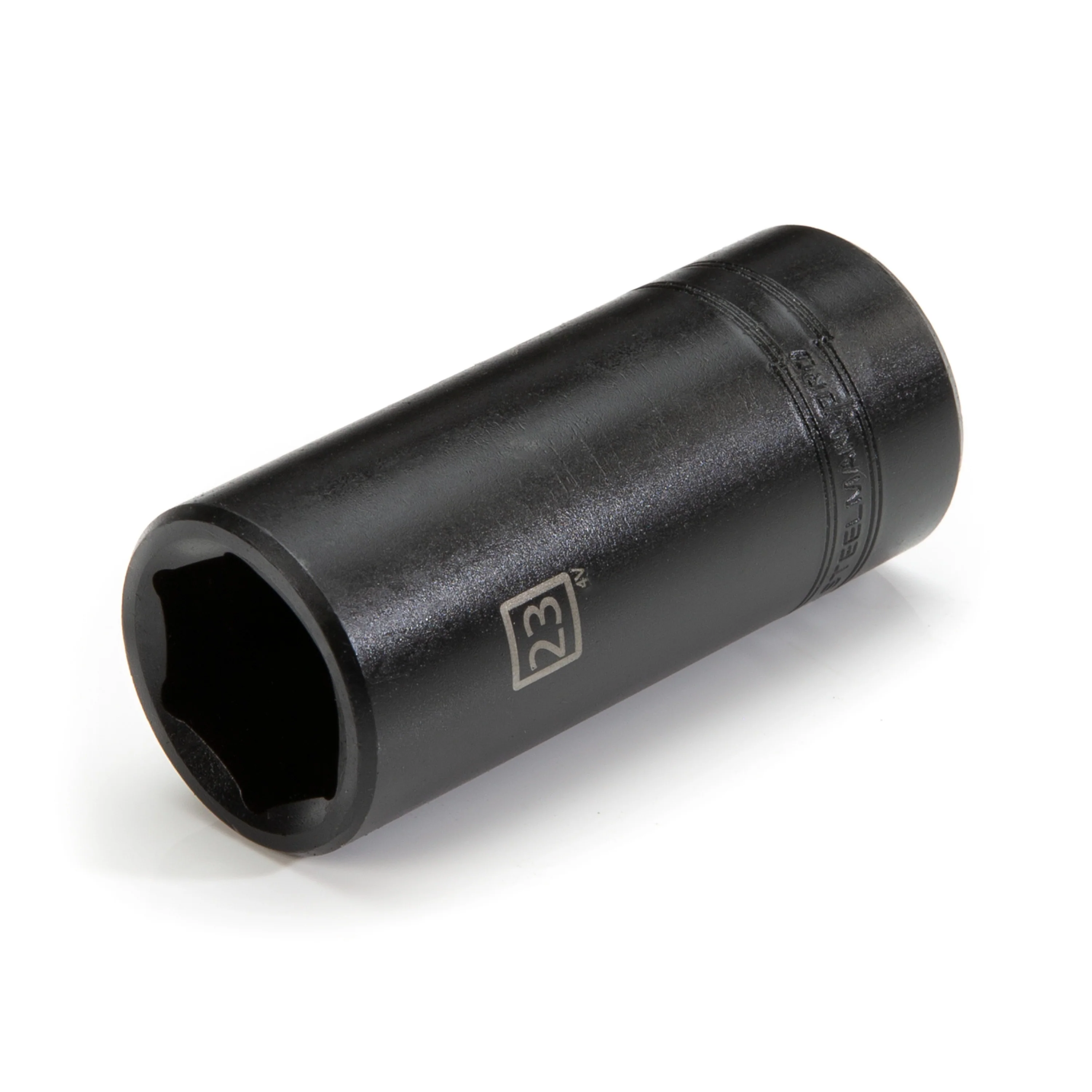 1/2-Inch Drive x 23mm Deep Well 6-Point Impact Socket