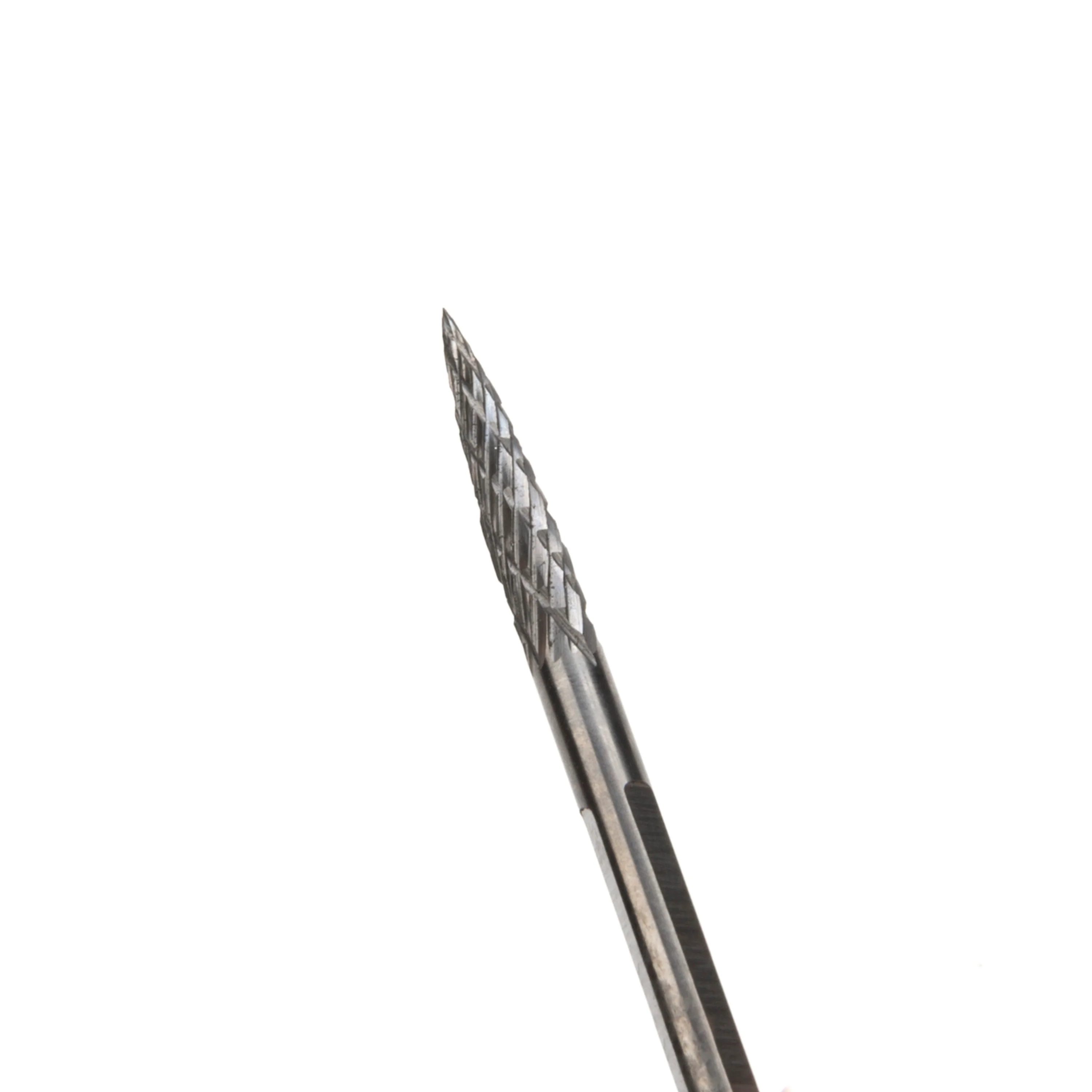 1/8-Inch Carbide Double Cut Burr for Tire Repair Dressing with Adapter - Image 6