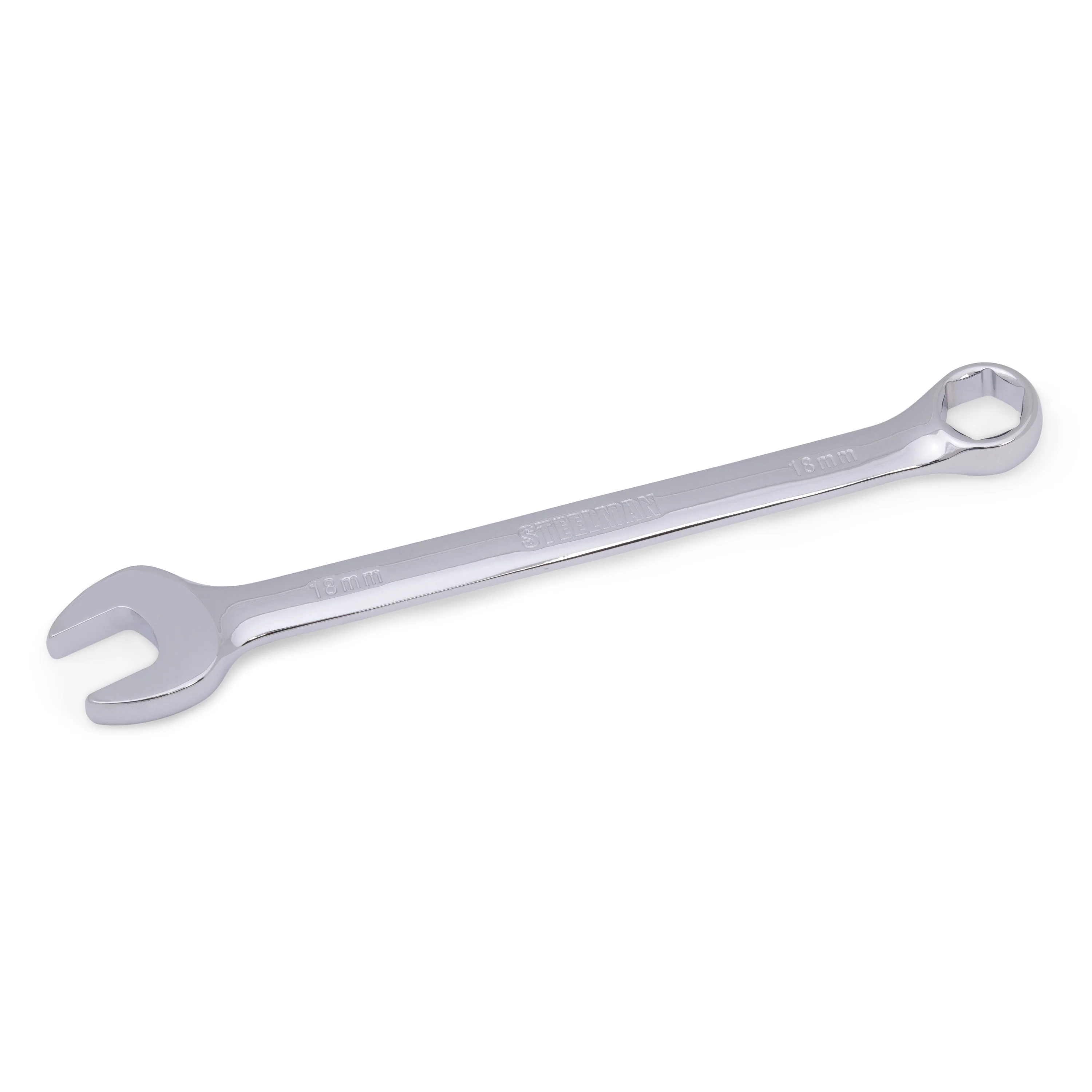 18mm Combination Wrench with 6-Point Box End