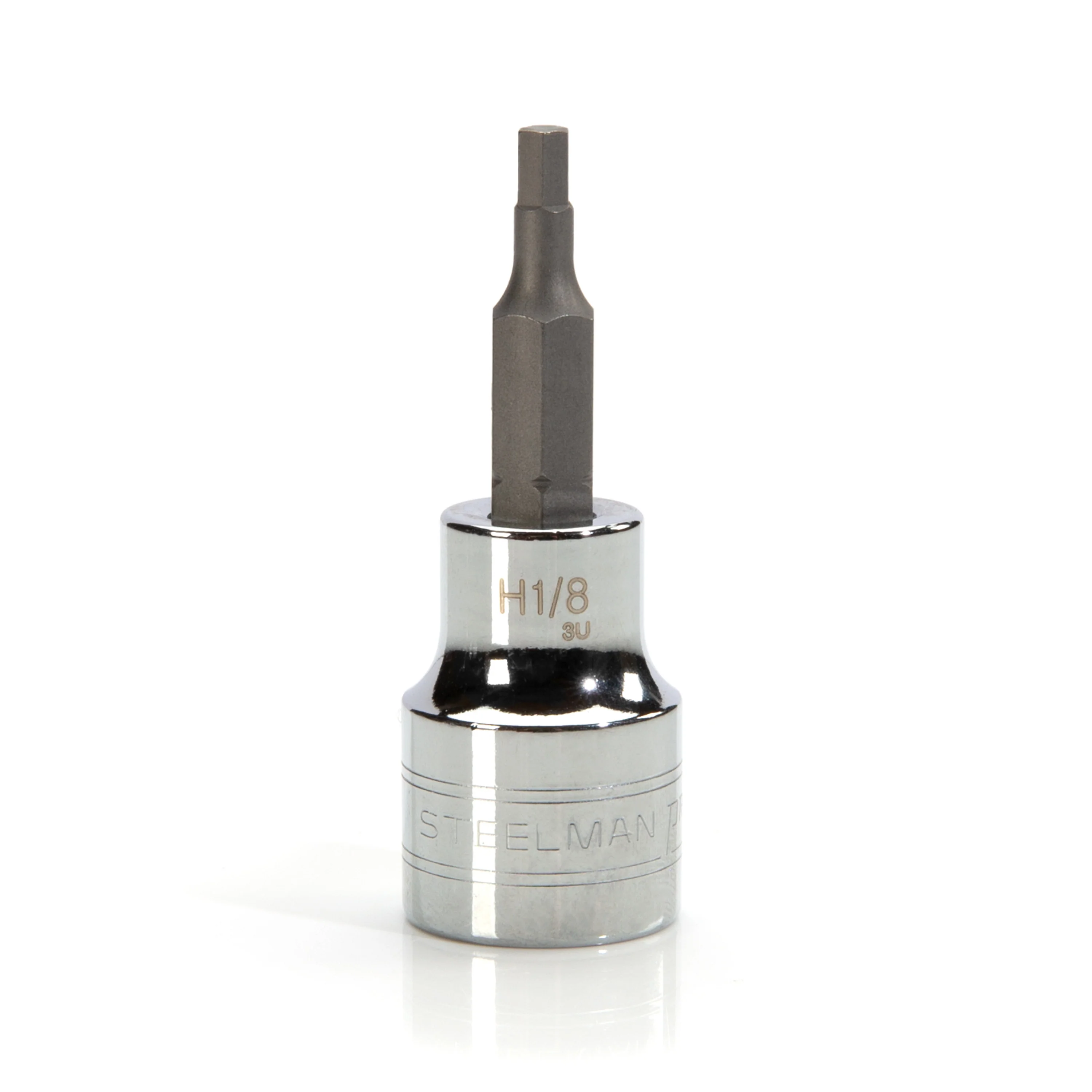 1/8-Inch 3/8-Inch Drive SAE Hex Bit Socket - Image 2