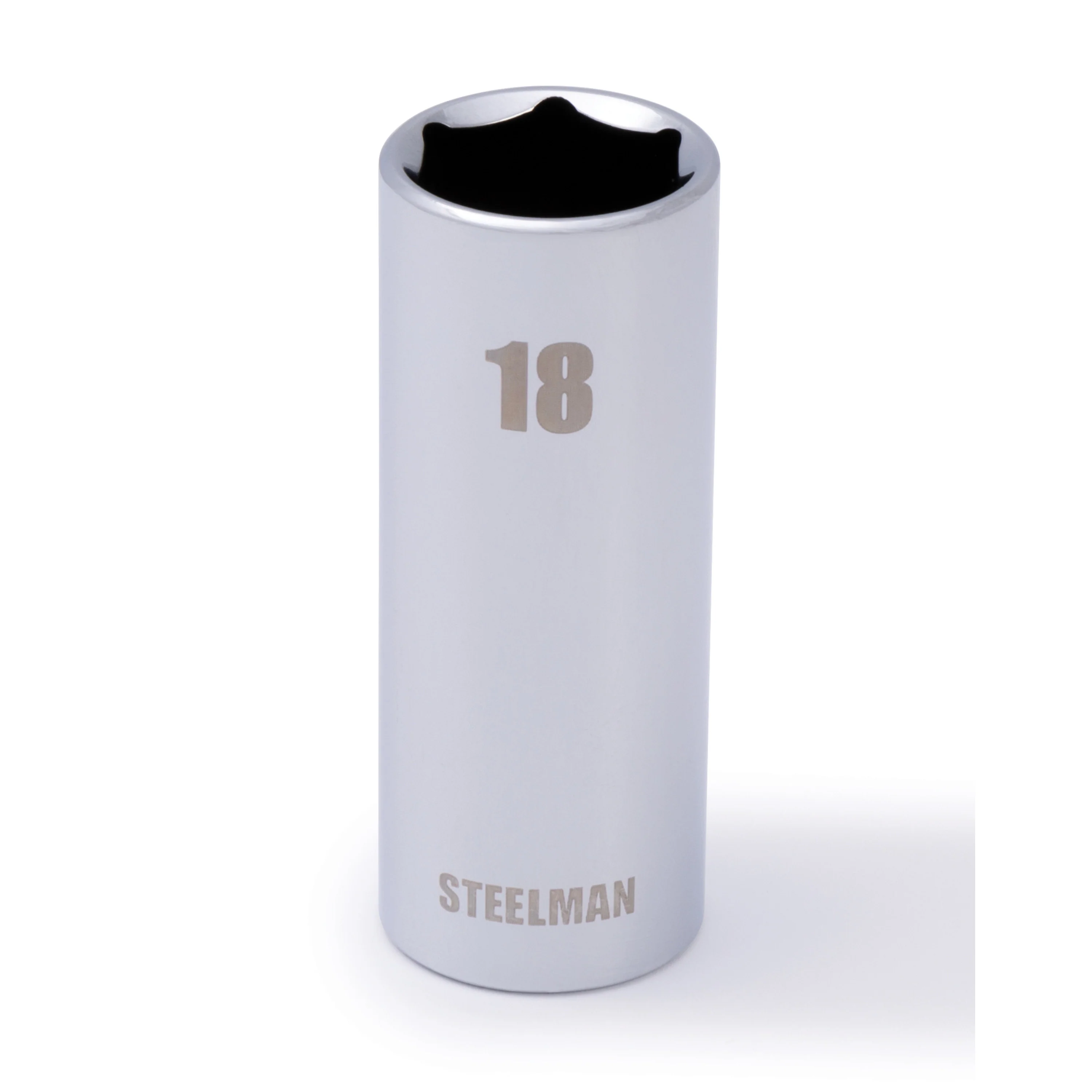 3/8-Inch Drive x 18mm Deep Well 6-Point Socket