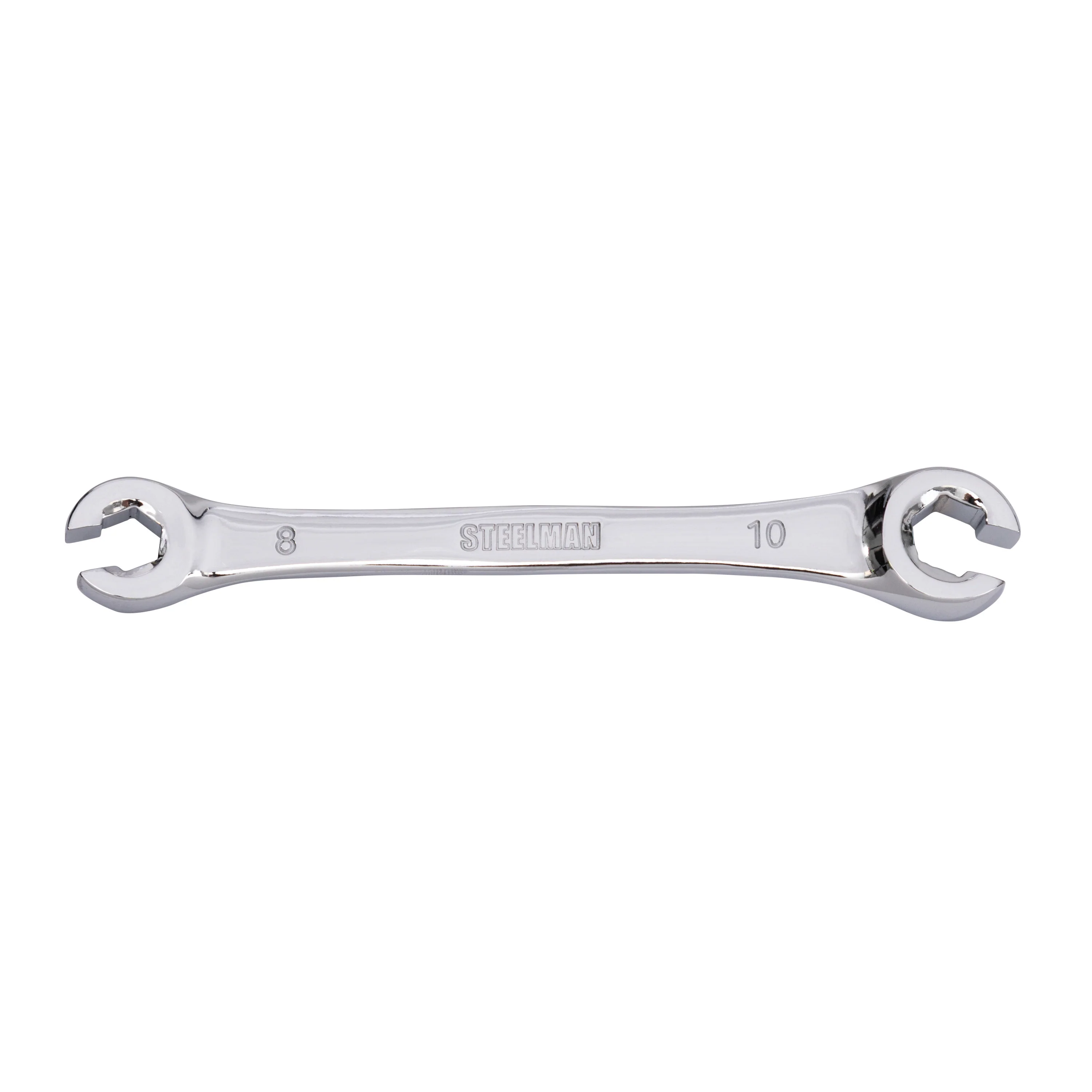 8mm x 10mm Double-Ended 6-Point Metric Flare Nut Wrench - Image 2