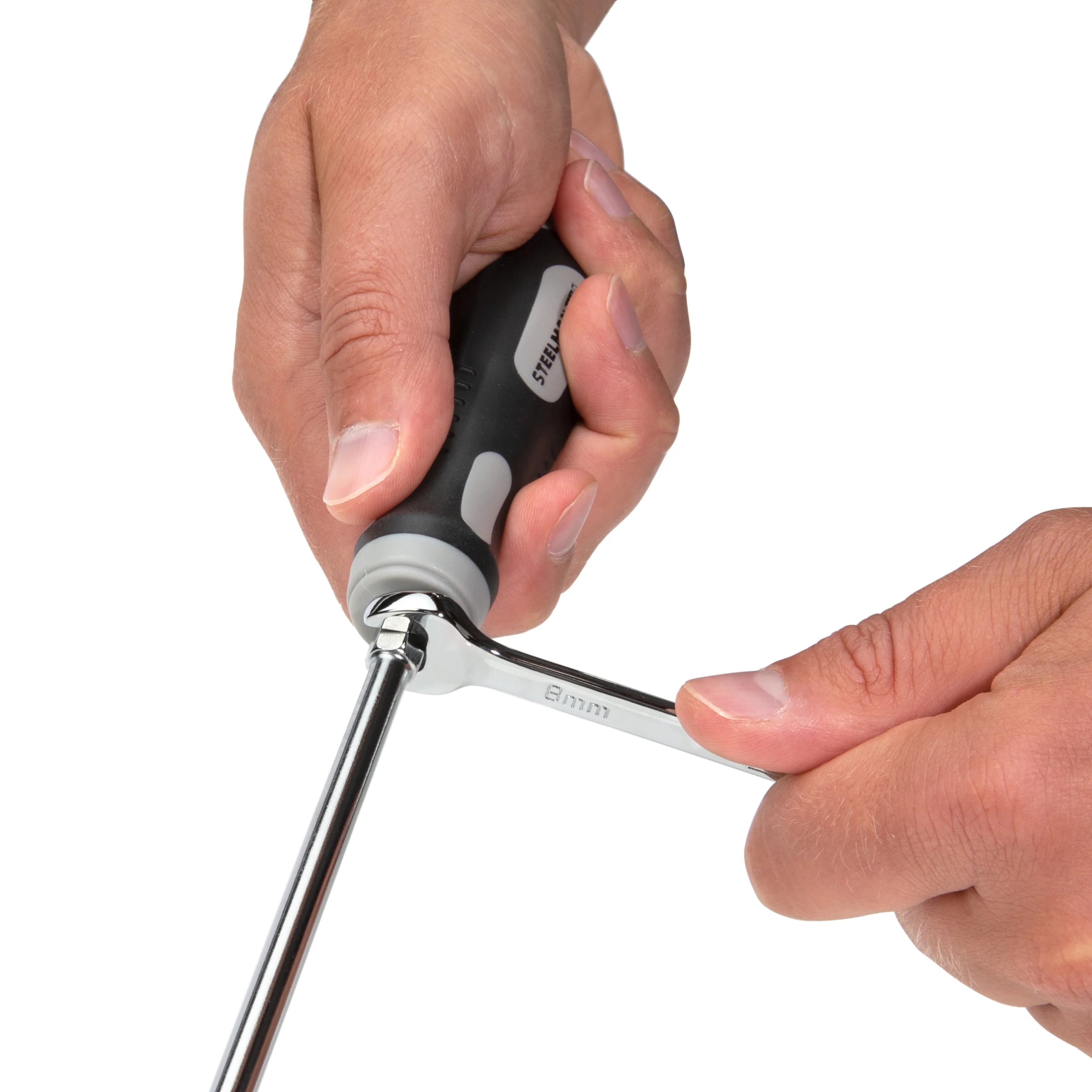 PH3 x 8-Inch Phillips Tip Screwdriver with Comfort Grip Handle and Hex Bolster - Image 5