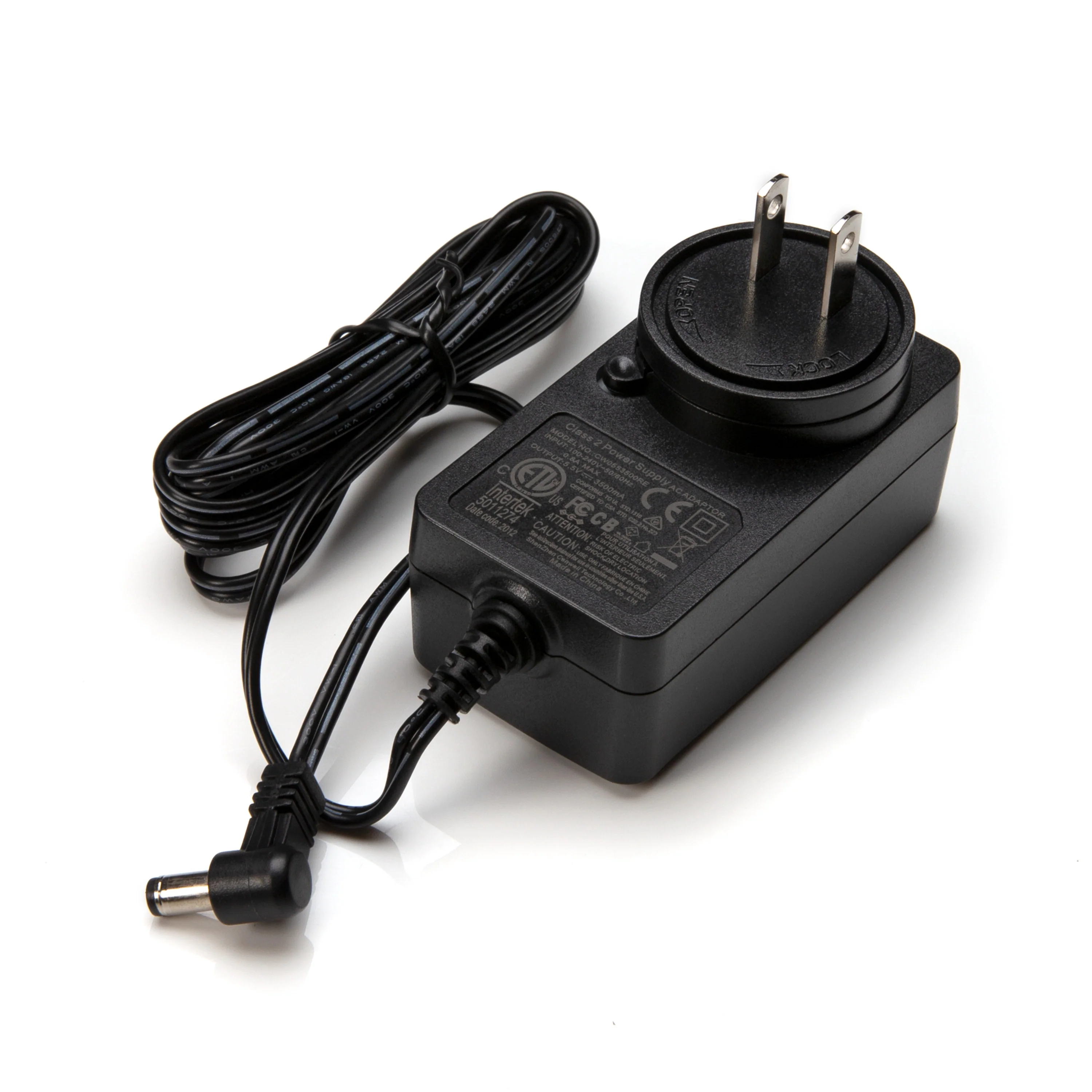 Replacement Wall Charger for Wireless ChassisEAR 2, 5.5V DC at 3.5-Amps, US Plug